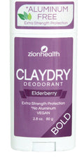 Clay dry deodorant