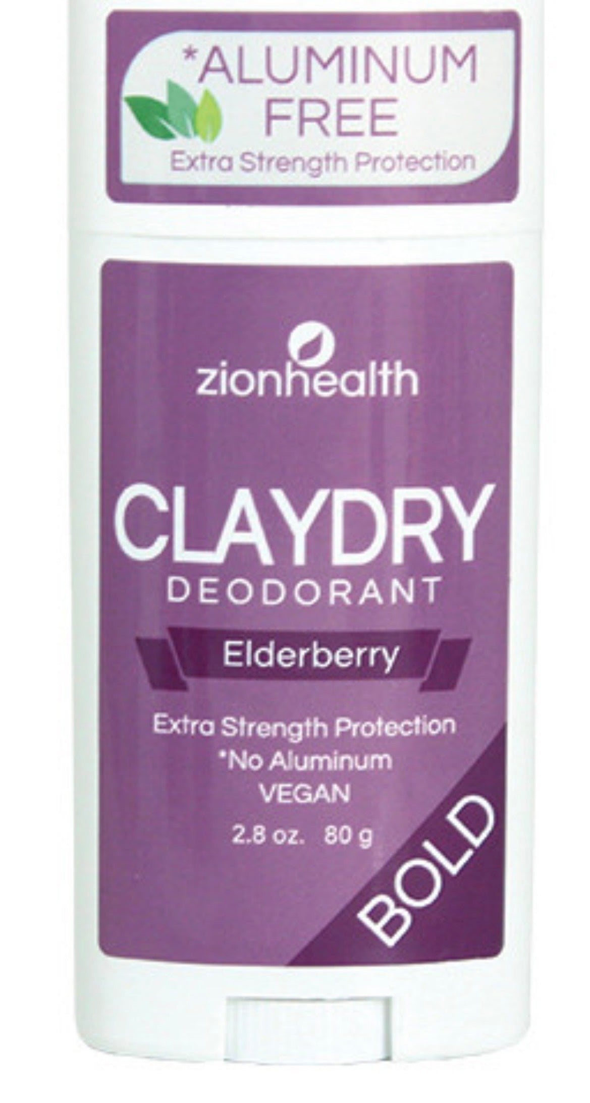 Clay dry deodorant