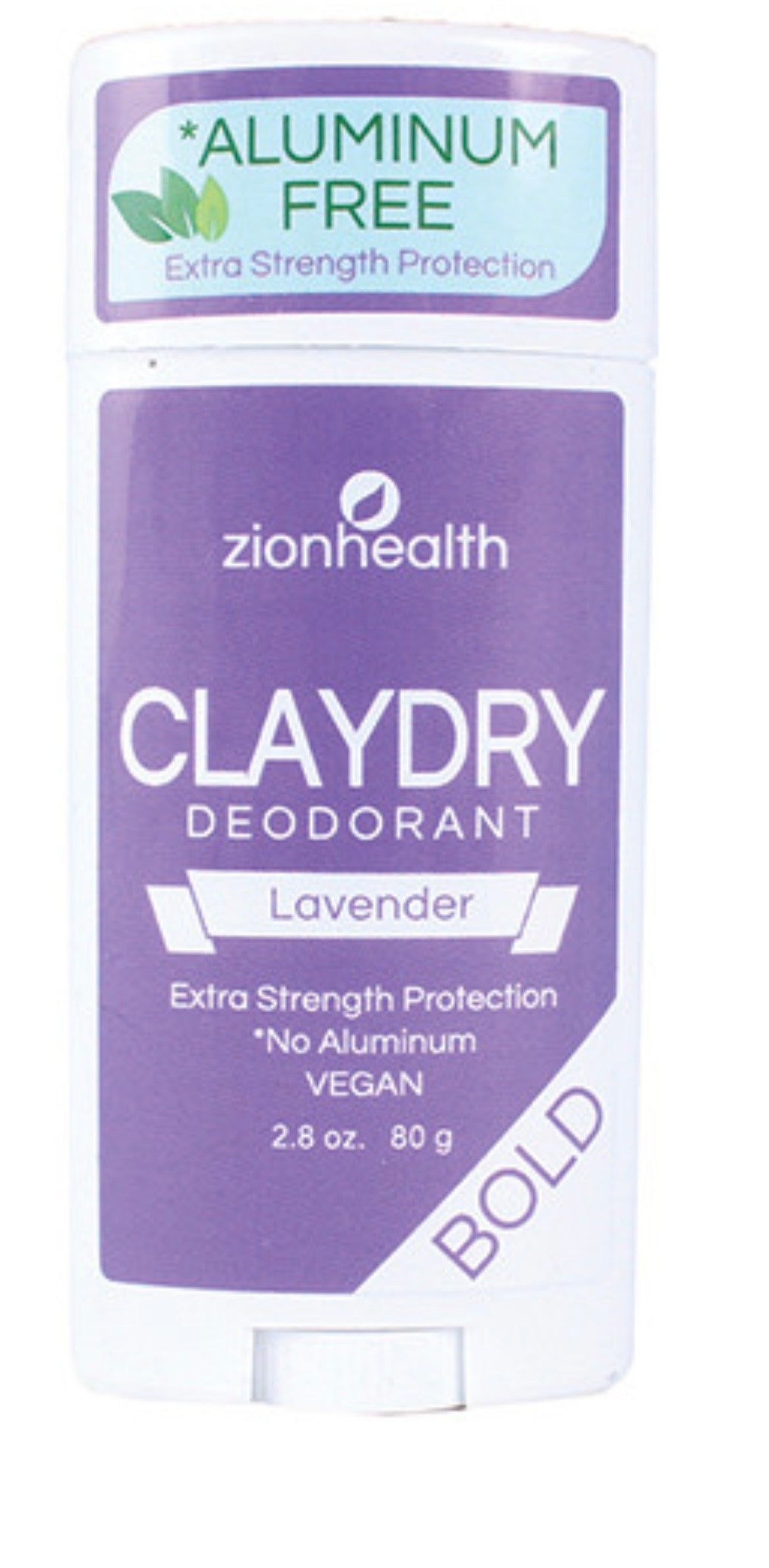 Clay dry deodorant