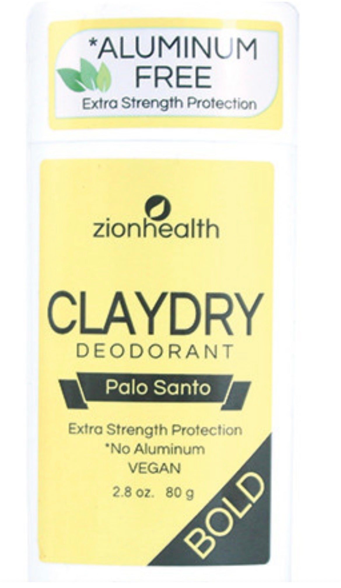 Clay dry deodorant
