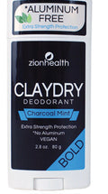Clay dry deodorant