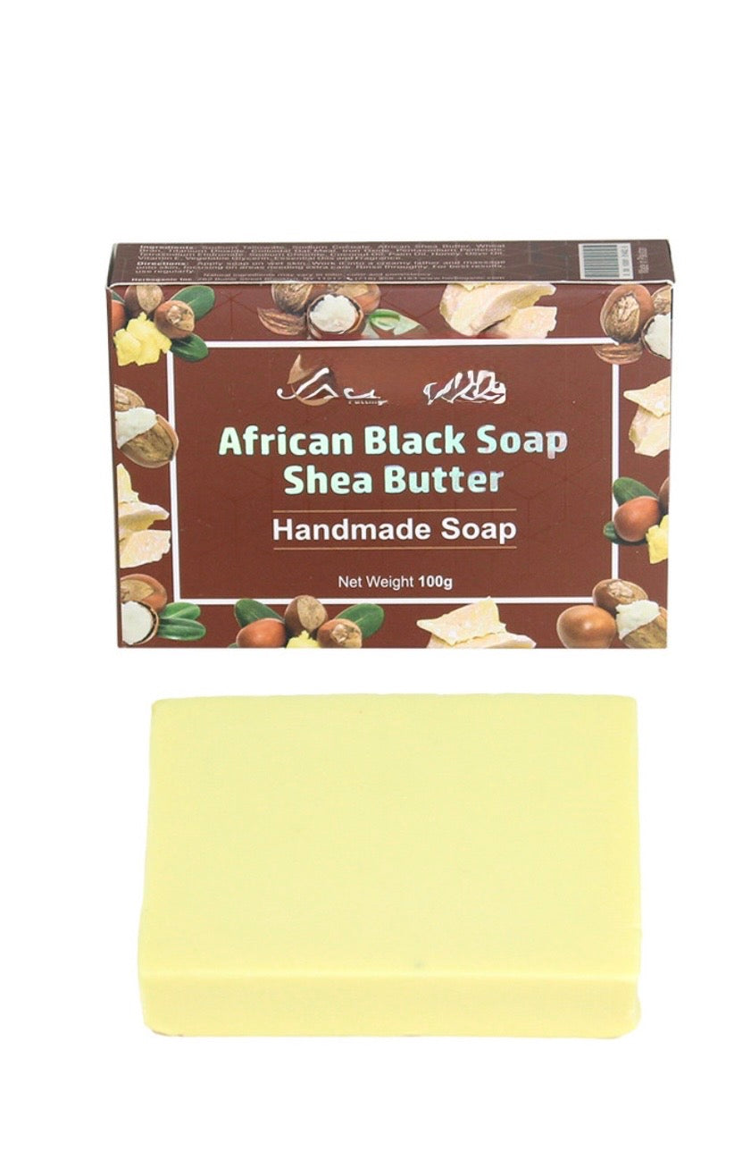 African black soap / shea butter