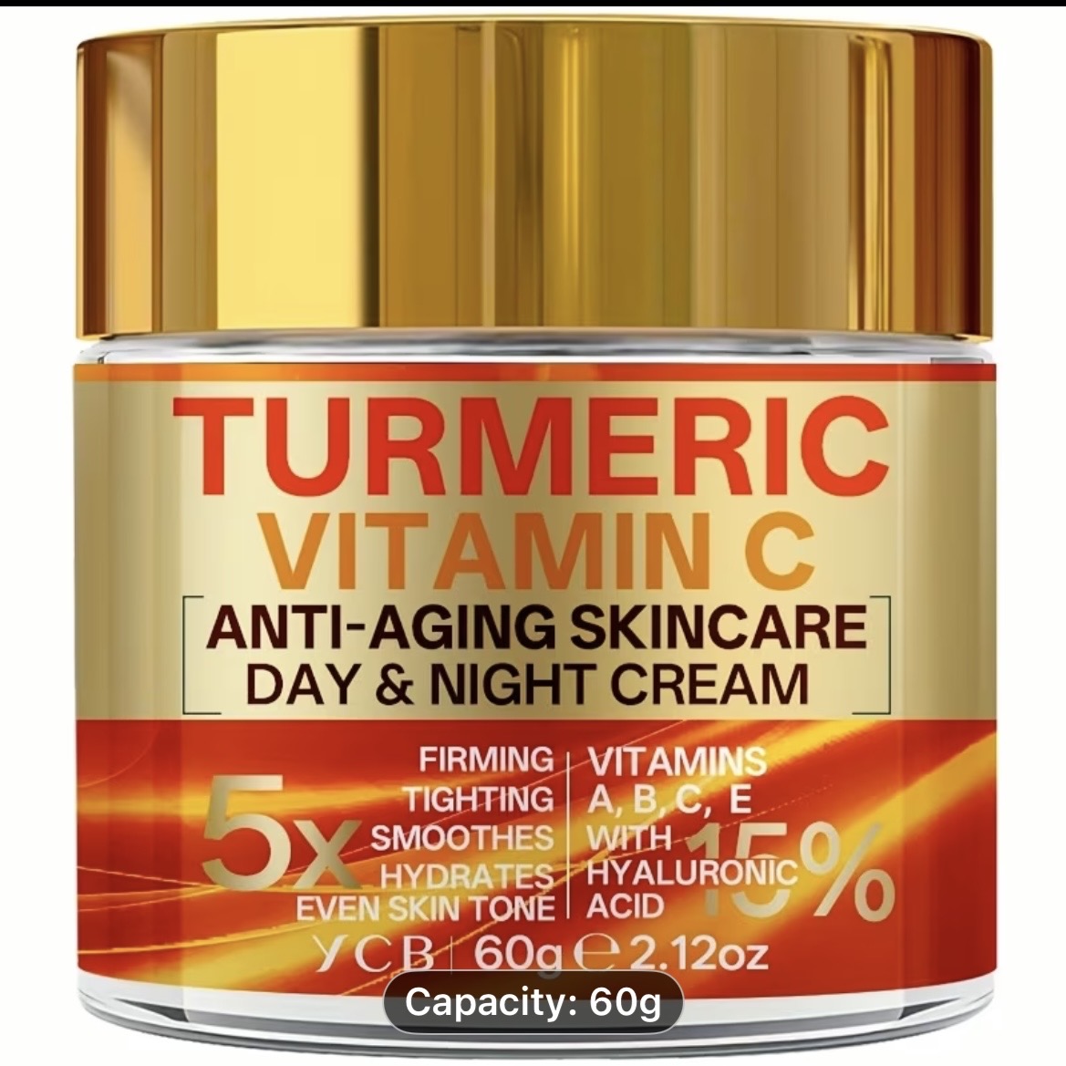 Turmeric vitamin c body cream
