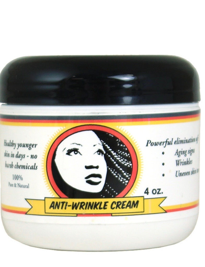 Woman’s anti wrinkle cream