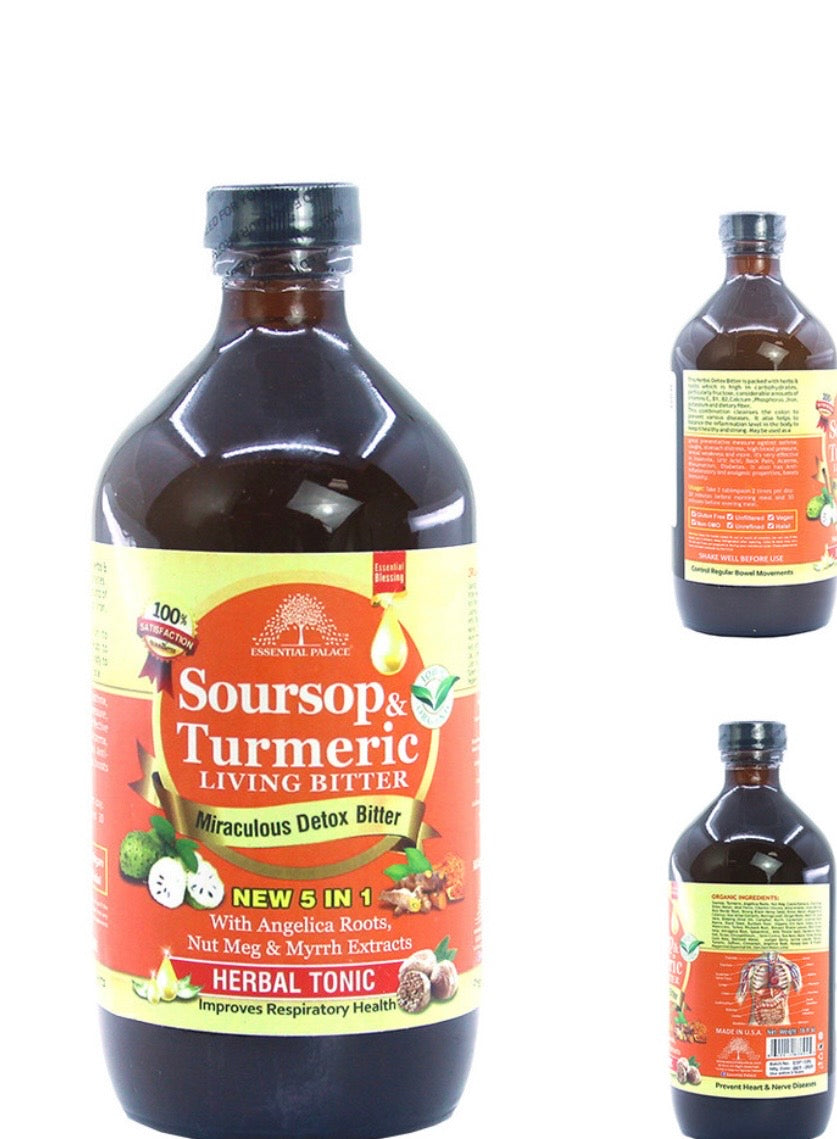 Soursop and turmeric