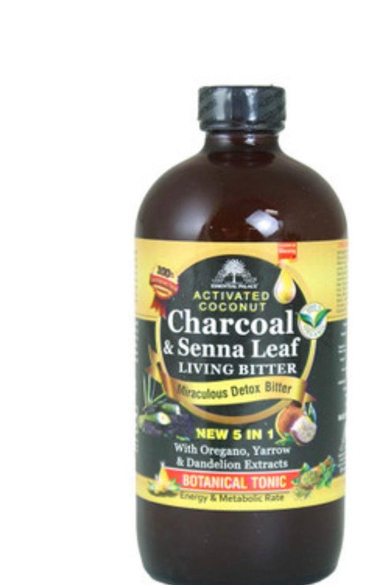 Organic Charcoal and Senna leaf